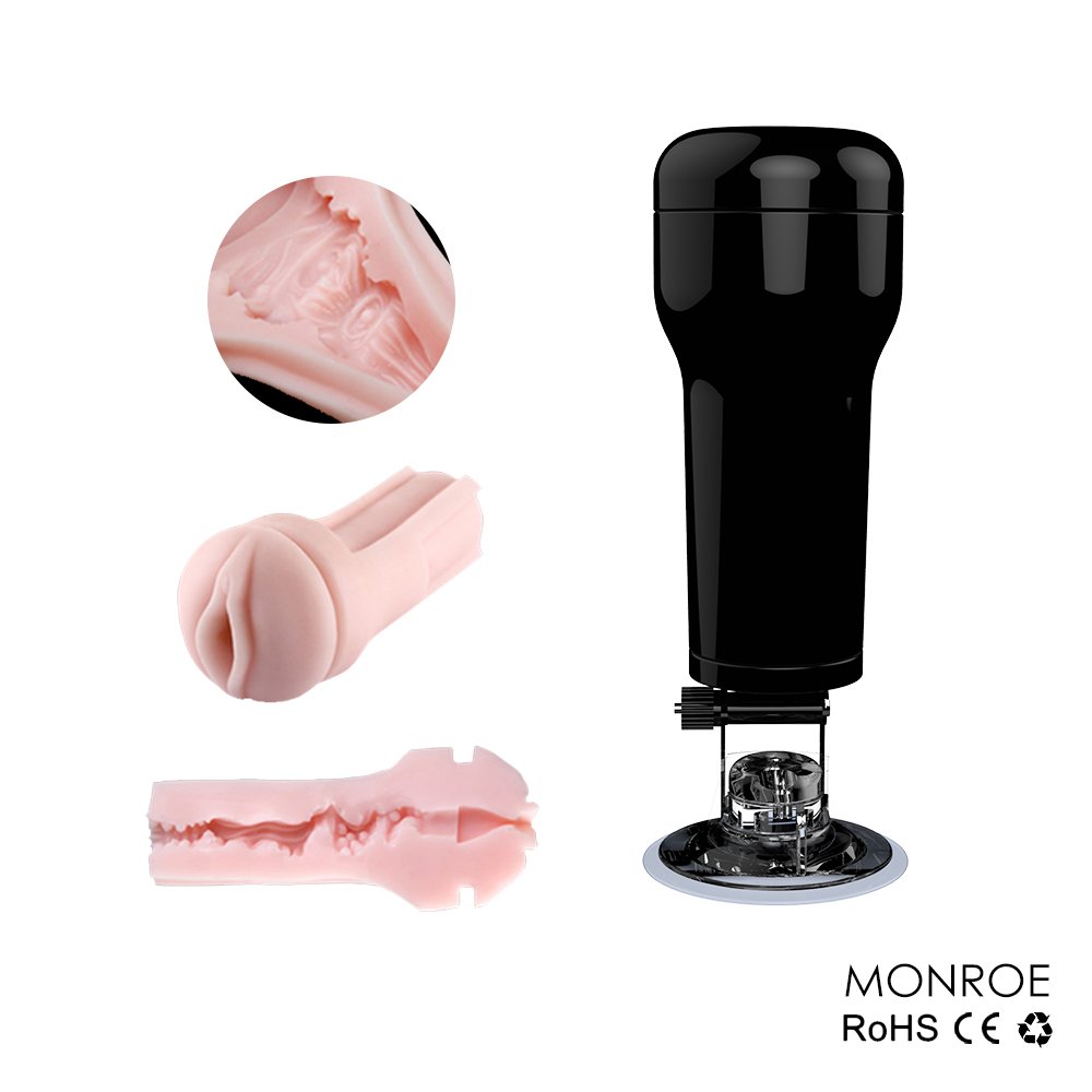 APRIL 14TH - Hand Free Male Masturbation Cup for Male Masturbation(1026-Black)