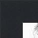 ArtToFrames 20x20 inch Black Picture Frame, WOMFRBW72079-20x20