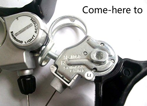 Shimano A050 Handlebar Mount 7 Speed Road Thumb Shifter Set. on Galleon ...