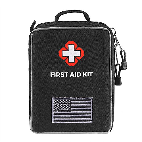 First Aid Kit Soft Case Molle Medical EMT Pouch Bag Waterproof for Home School Car Office Emergency Camping Hunting Sports