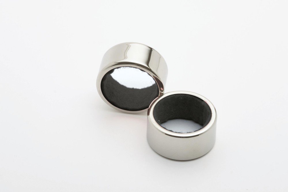 Weis Drip Rings Set 2 pieces, stainless Steel, Silver, 3.5 x 3.5 x 2 cm