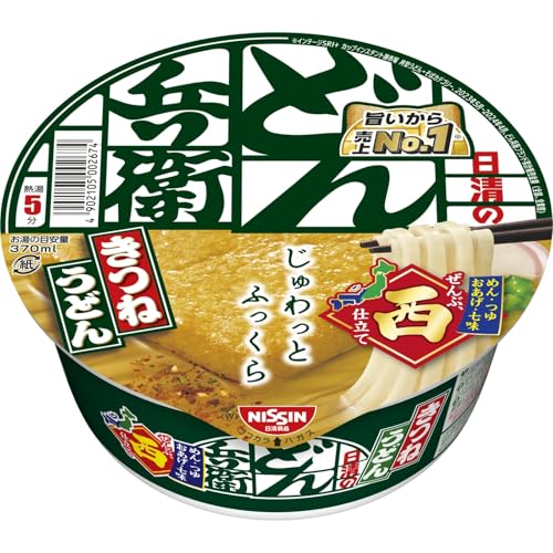 どん兵衛 きつねうどん (西) 95g×12個