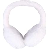 FOMIYES Winter Ear Warmer Adjustable Foldable Ear Covers Soft Earmuffs for Women Girls Outdoor Cold Weather Protection