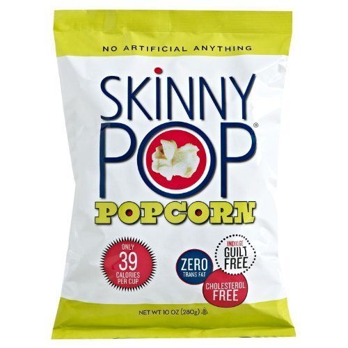 Skinny Pop Popcorn, Family Size 10 Oz. Large Bag; The Big Skinny by