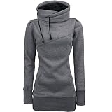 OMMR Womens Jackets Fall Winter Ladies Coat Casual Warm Peacoats Outwear Jackets (M, Gary)