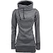 OMMR Womens Jackets Fall Winter Ladies Coat Casual Warm Peacoats Outwear Jackets (M, Gary) primary