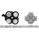 OSTENT Buttons Key Pad Set Repair Replacement for Sony PSP 3000 Series Console - Color Silver