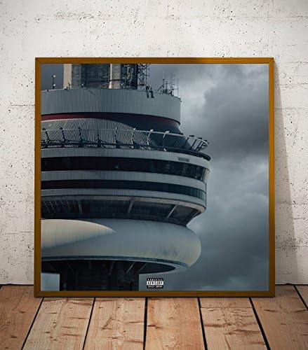 Drake Views Album Limited Poster Artwork - Professional Wall Art Merchandise (More Sizes Available) (8x8)