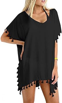 black swimsuit dress