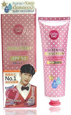 [New version] Cathy Doll L-Glutathione Magic Cream Whitening Pore Tightening SPF50+PA+++ (60 ml) by Pink Fairy Visa