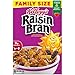 Kellogg's Raisin Bran, Breakfast Cereal, Original, Excellent Source of Fiber, Family Size, 23.5 oz Box