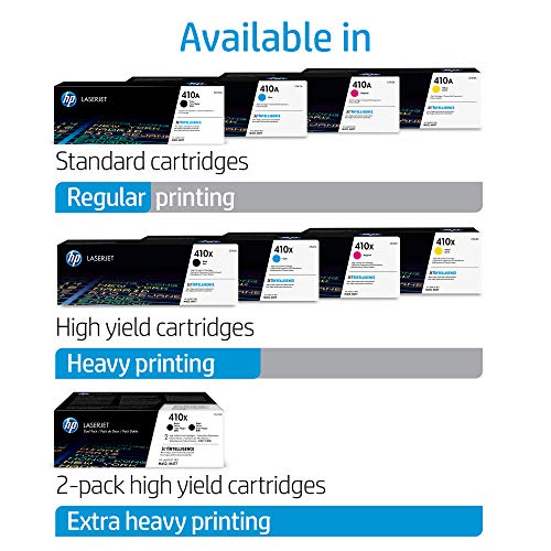 HP 410X (CF413X) Toner Cartridge, Magenta High Yield for HP Color Laserjet Pro M452dn M452dw M452nw MFP M377dw MFP M477fdn MFP M477fdw MFP M477fnw - HP