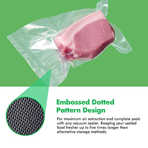 SeaMaid Vacuum Sealer Bags Rolls 2 Pack 8"x16.4' Food Saver Commercial