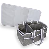 Bellizzi Diaper Caddy and Changing Mat for a Easy, Stress-free Baby Nappy Change - Portable Organizer for Your Changing Table and Nursery