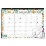 2020 Desk Calendar - Desk Calendar 2020 Desk/Wall Monthly Calendar Pad, 17' x 12' Desk Pad Calendar, 12 Monthly Colorful Designs(1 Pcs)