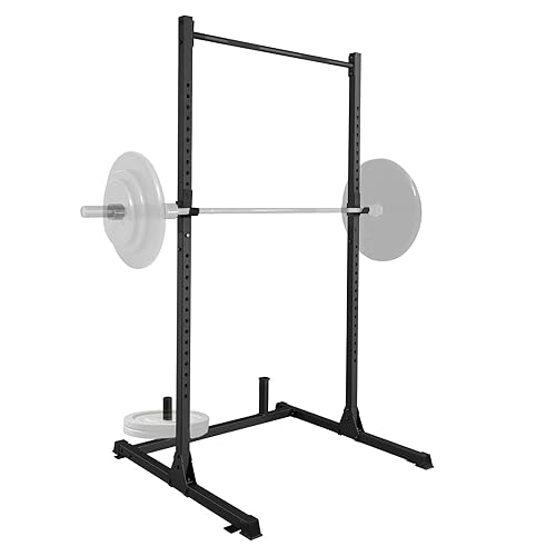 Squat Stand Bench Press Bar Amazon PayLessHere Adjustable Barbell