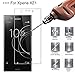Sony Xperia XZ1 Screen Protector, YIHAILU Tempered Glass Screen Protective Film HD Clear Anti Scratch Bubble-Free Shield for Xperia XZ1