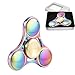 New Rainbow Colorful Hand Spinner,Fidget Toy UFO, Fidget cub, Rotation Time Long For Autism and ADHD Kids/Adult Funny Anti Stress