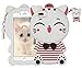 Joyleop White Cat Case Compatible with iPhone 5 5C 5S SE,Cute 3D Cartoon Animal Cover,Kids Girls Fun Soft Silicone Rubber Kawaii Character Unique Cases,Fashion Shockproof Skin Protector for iPhone5