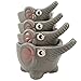 Pacific Giftware Creative Adorable Elephants Ceramic Nesting Measuring Cup Set of 4