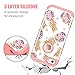 Dailylux Shockproof Case for iPhone 5 / 5C / 5S / SE, PC + Soft Silicone Three Layers Armor Anti-Slip Protective Defensive Hard Back Cover, Pineapple Rose Gold