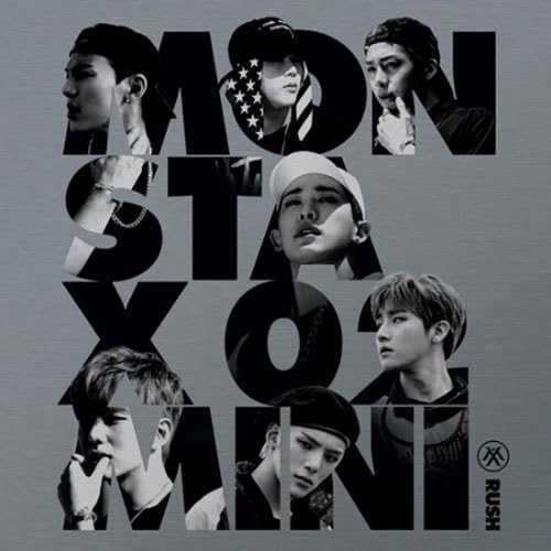 MONSTA X [ RUSH ] 2nd Mini Album OFFICIAL Ver. CD + a Photocard + Poster Sealed