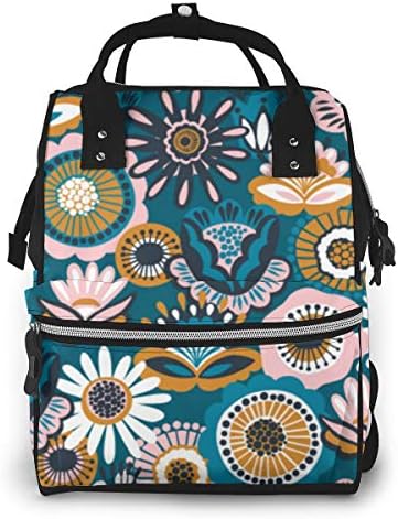 マザーズバッグ マザーズリュック おしゃれな 限定タイムセール 花柄 豊富な色 軽量 大容量 多機能 防水 リュックサック リュック ベビー用品収納 バック 掛けるベルト 保温ポケット付き
