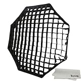 Godox Portable Octagon 120cm / 47" Only Grid Umbrella Photo Softbox Reflector for Flash Speedlight Only Grid