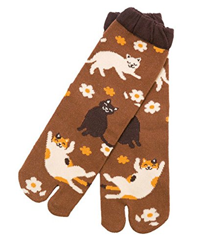 Japanese Tabi Socks Design Nihonyubi Hana to Neko
