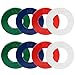 The Friendly Swede Fractional Micro Weight Plates for Strength Training and Muscle Building - Set of 8 Olympic Barbell Change Plates, 5 lb for Incremental Weight Increases