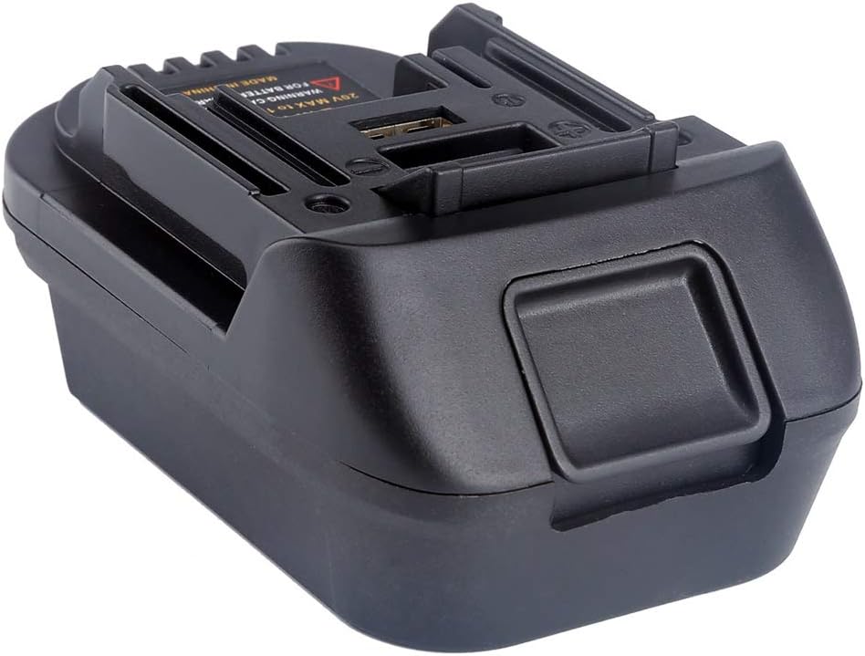 Cutogain DM18M Battery Adapter For Dewalt Milwaukee Battery Convert to MAKITA Battery