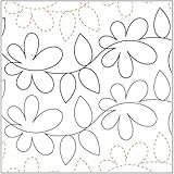 Quilting Creations Daisy Dotz #2, 6 Inch Rows,UTA-1004 Urban Elementz Tear Away, 4 Pack