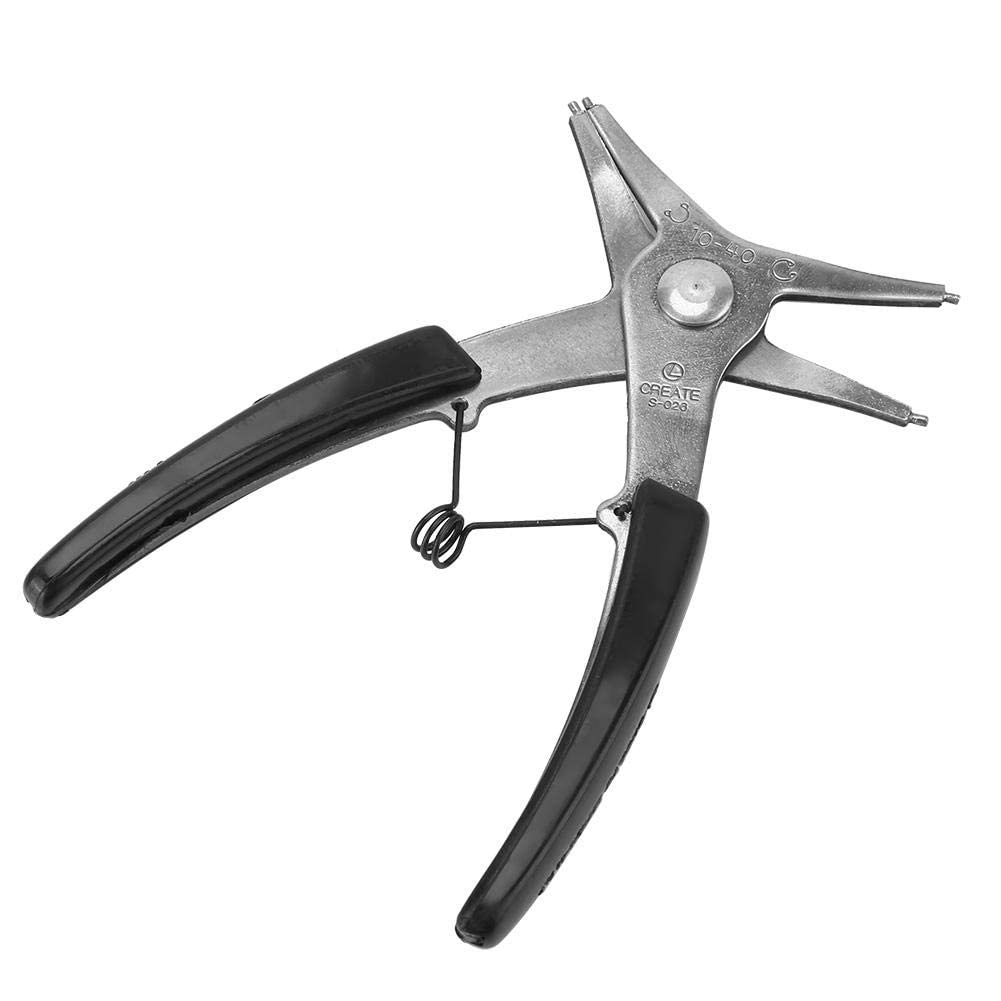 1Pc Snap Ring Pliers Dual-Purpose Circlip Pliers Removing Reassembling Tool Ring Tools Pliers Set for Internal and External Snap Ring