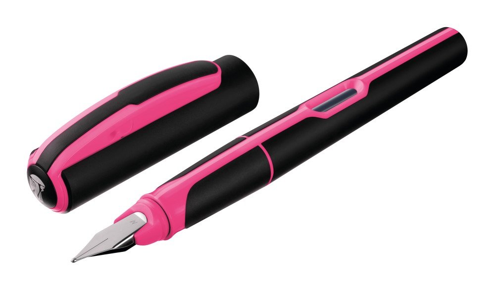 Pelikan Style Fountain Pen Neon Pink