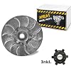 Vervangende riemschijf compatibel met Peugeot Speedfight 3 / Speedfight 4 50 (2T) + sterschijf