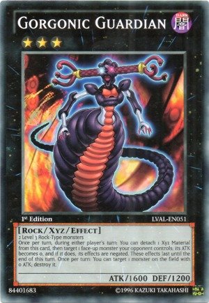 Yu-Gi-Oh! - Gorgonic Guardian (LVAL-EN051) - Legacy of the Valiant - 1st Edition - Common