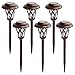 GIGALUMI Solar Pathway Lights Outdoor, 6 Pcs Super Bright High Lumen Solar Powered LED Garden Lights for Lawn, Patio, Yard. primary