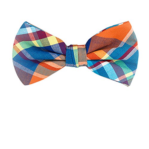 5 PC Mens Assorted Pattern Pre-Tied Adjustable Neck Tie Bowties (A-01-1)