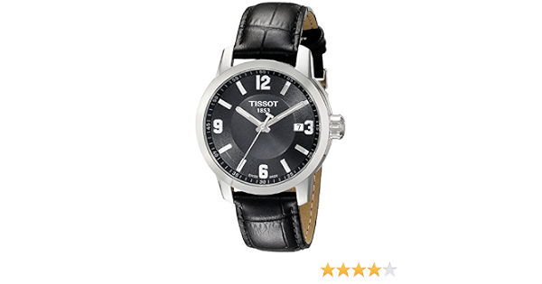 Tissot Men's T0554101605700 PRC 200 Analog Display Quartz Black Watch :  Amazon.ca: Clothing, Shoes \u0026 Accessories