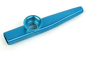Retro Metal Kazoo Music InstrumentBlue Convenient And Practical