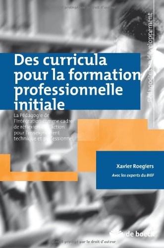 Des  curricula pour la formation professionnelle initiale