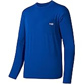 BASSDASH Men’s UPF 50+ Performance Long Sleeve T-Shirt UV Sun Protection Fishing Hiking Sports Shirts