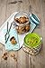 Bormioli Rocco Fido Square Jar with Green Lid, 17-1/2-Ounce