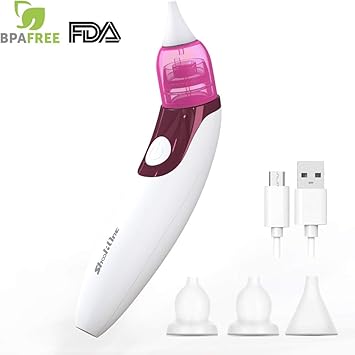 Baby Bebe Aspirateur Nasal Electrique Nettoyeur De Nez Alimente Chargement Aspirate Luxclusif Com