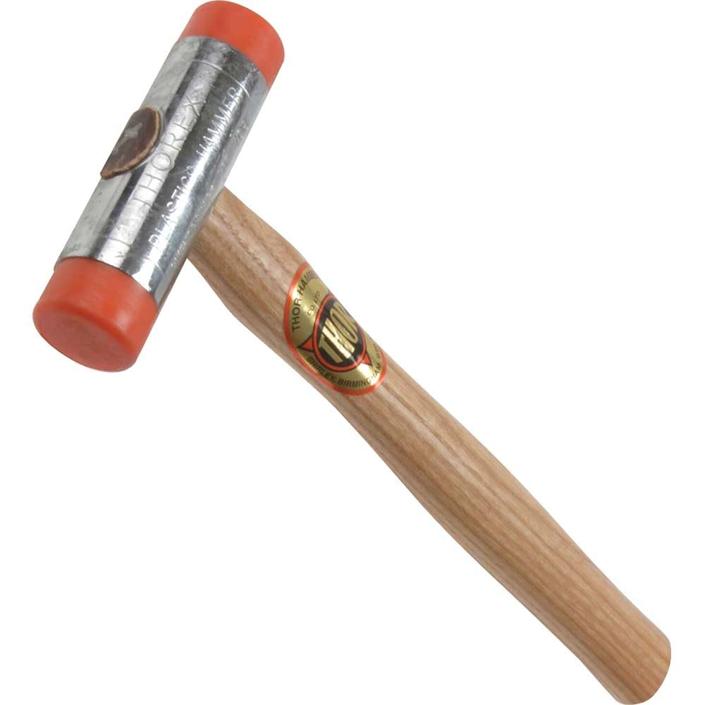 Thor THO408 408 Plastic Hammer 1/2lb 1.in Diameter,Orange