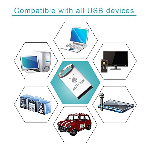 5 AntDisk+Waterpoof+Storage+Memory+Keychain