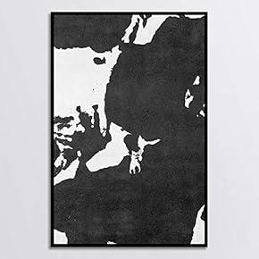 signwin Framed Canvas Wall Art Black and White...