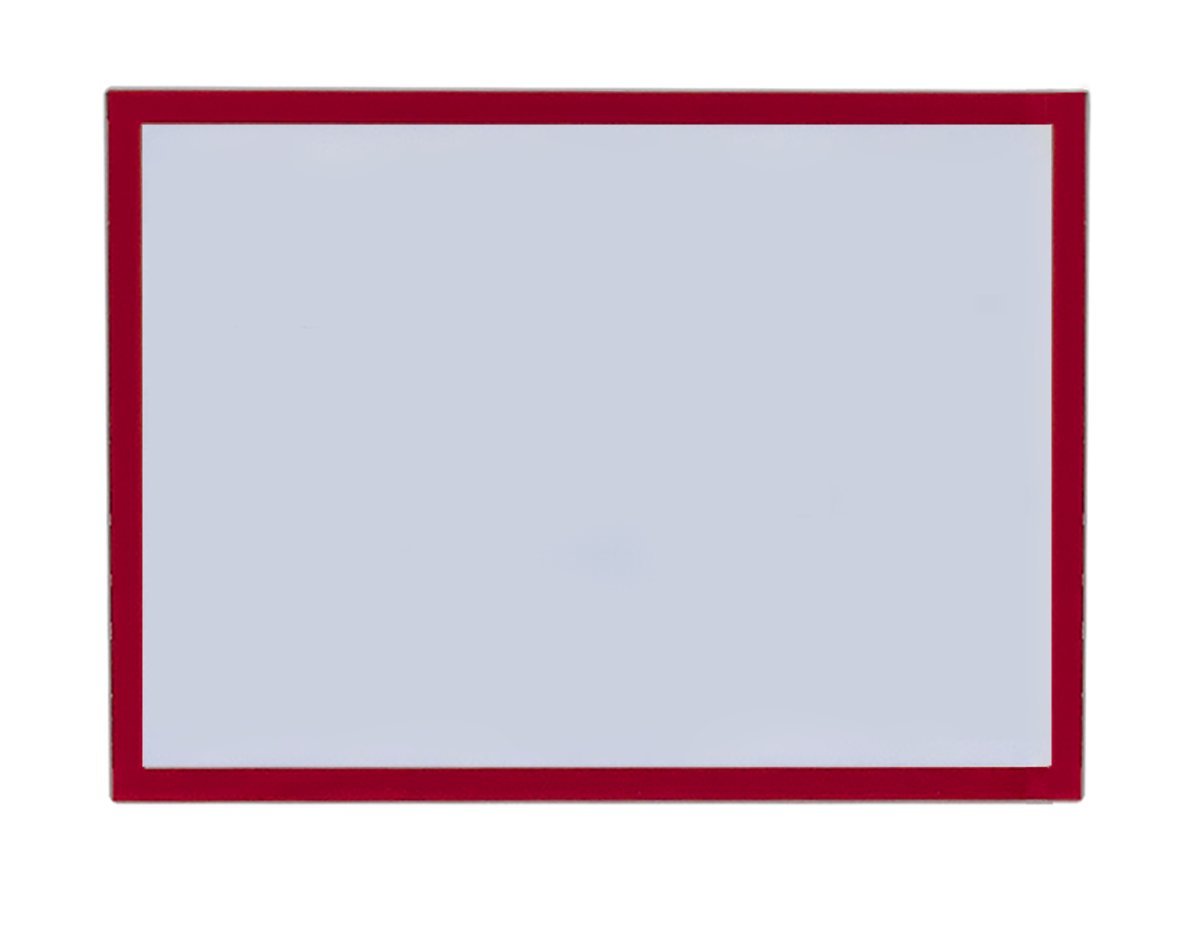 Bi-Office Document Holder DIN A4 Red Magnetic Pack of 5