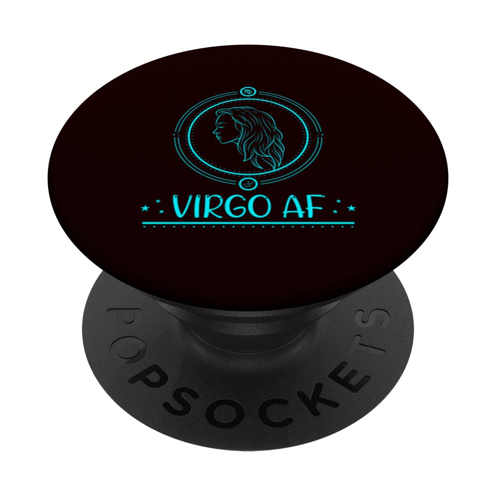 Funny Virgo Birthday Zodiac PopSockets Swappable PopGrip