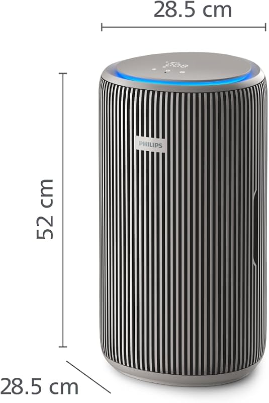 3200 Purificador de Aire HEPA, 130 m², Ultrasilencioso 15dB*, Gris